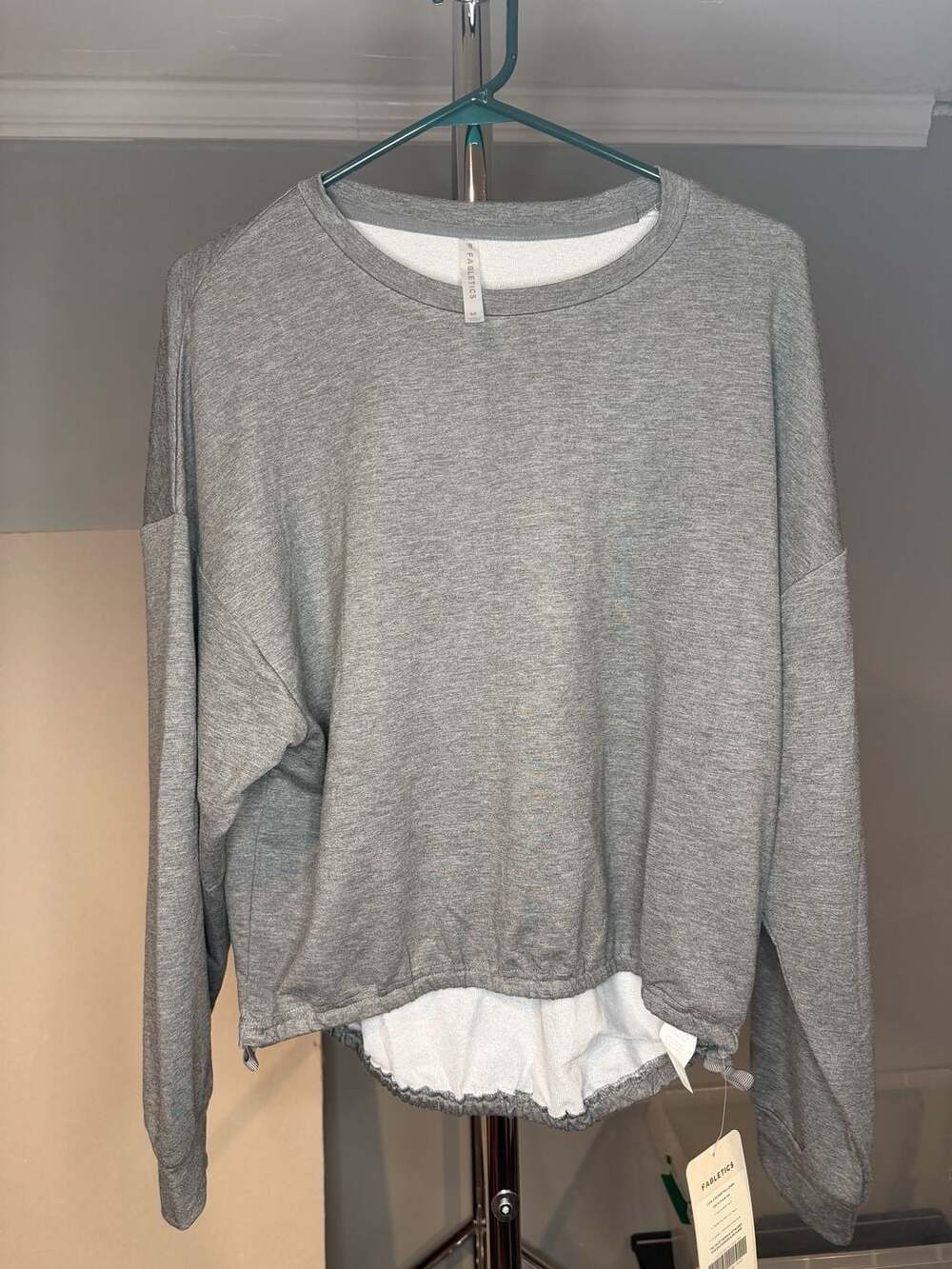 Fabletics Luxe Cinched Pullover Sweatshirt